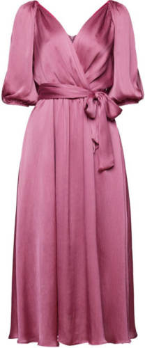 Esprit jurk met open detail paars