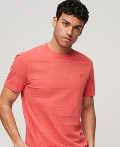 Superdry regular fit T-shirt cayenne pink