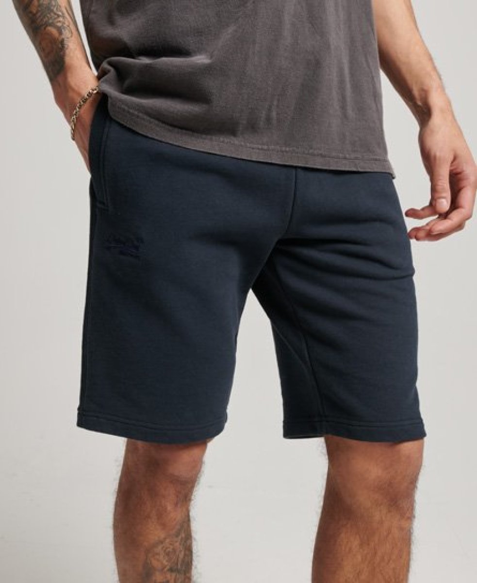 Superdry regular fit short Vintage logo eclipse navy