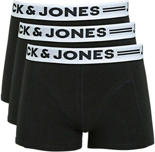 Jack & Jones JUNIOR boxershort - set van 3 zwart