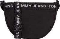 Tommy Jeans crossbody tas Moon met logotaping zwart