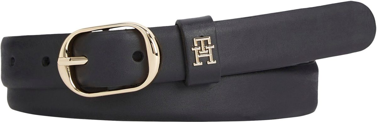 Tommy hilfiger leren riem Casual zwart