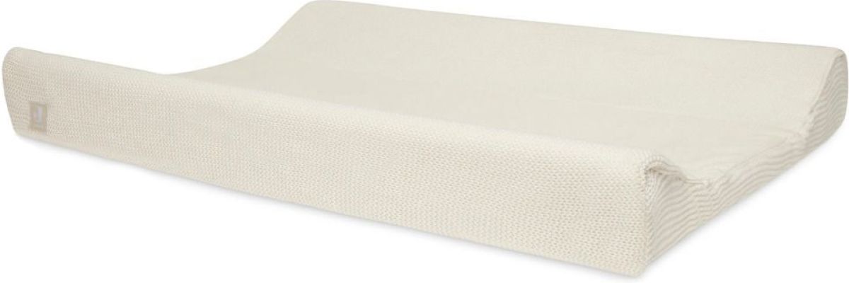 Jollein aankleedkussenhoes 50x70cm Basic Knit - Ivory