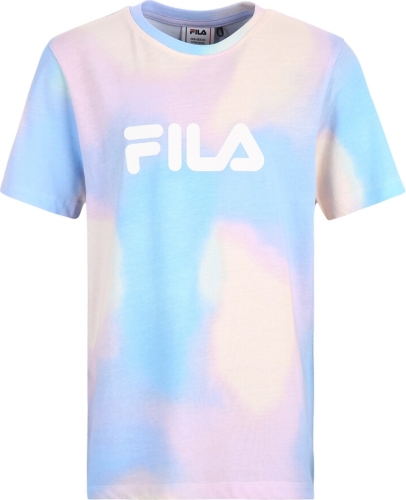 Fila T-shirt Schuby lichtblauw/lichtroze/ecru