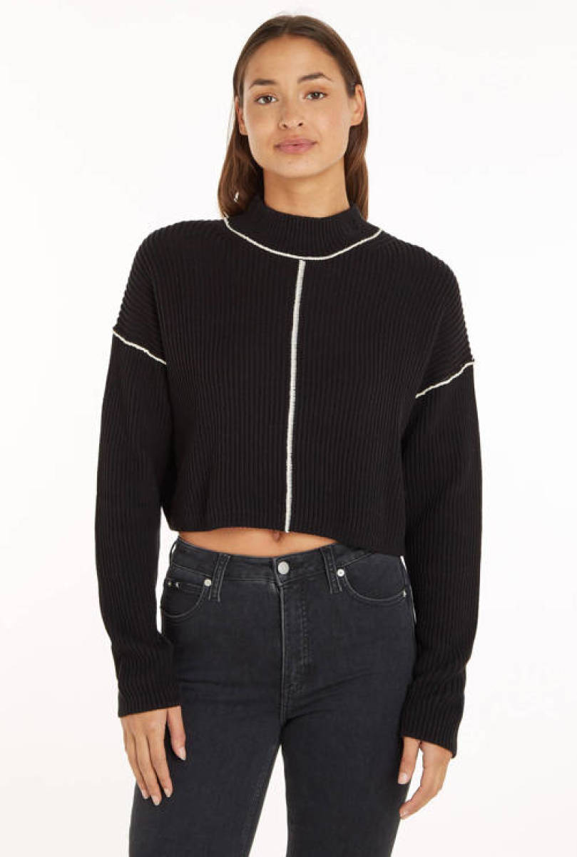 CALVIN KLEIN JEANS trui zwart,wit