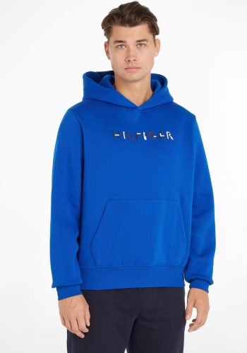 Tommy hilfiger hoodie met logo ultra blue