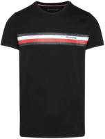 Tommy hilfiger T-shirt MONOTYPE CHEST STRIPE met logo black