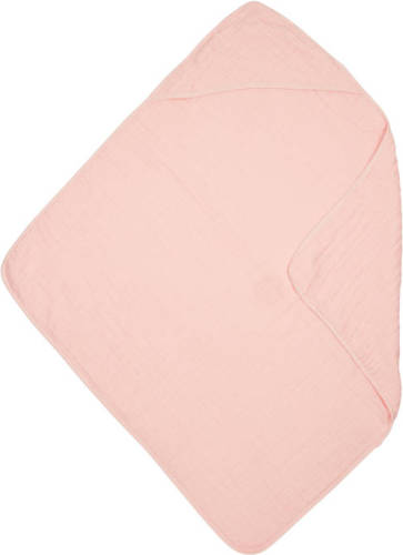 Meyco hydrofiele badcape 80x80cm soft pink