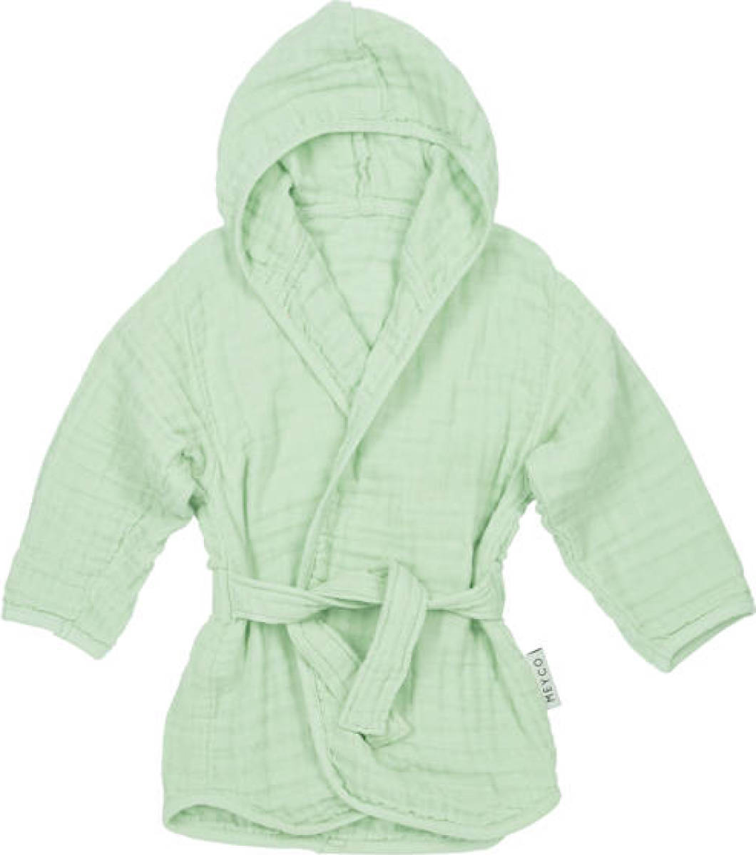 Meyco hydrofiele badjas soft green