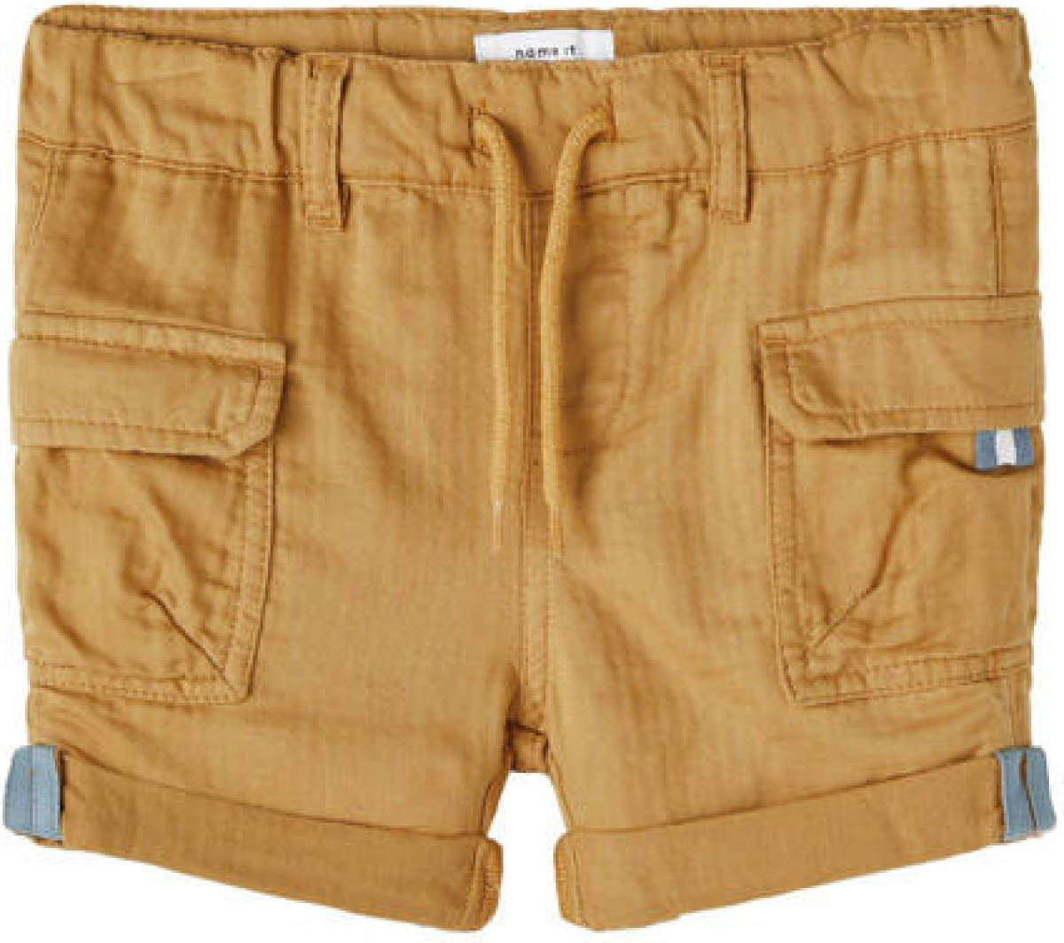NAME IT MINI cargo short NMMBEN goudbruin