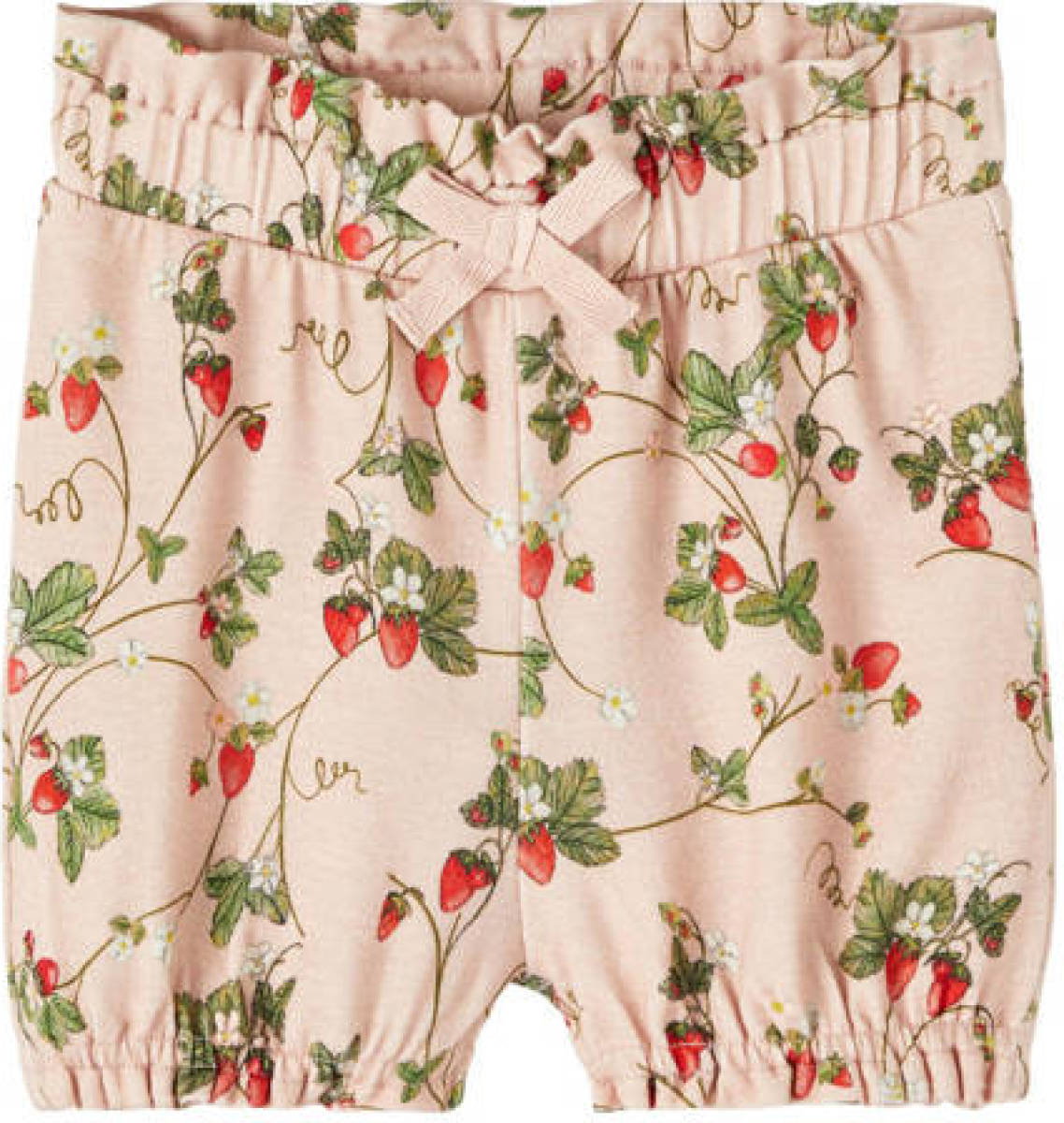 NAME IT BABY baby bloomer broekje NBFJASCHA met all over print lichtroze/groen/rood