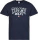 Tommy Jeans T-shirt met logo twilight navy