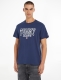 Tommy Jeans T-shirt met logo twilight navy