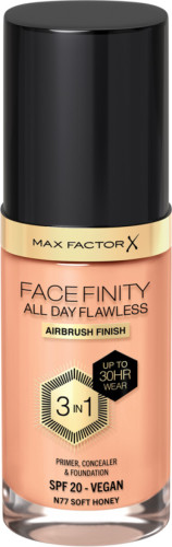 Max Factor Facefinity 3-In-1 D-5 Free foundation - N77 Soft Honey