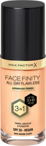 Max Factor Facefinity 3-In-1 D-5 Free foundation - W44 Warm Ivory