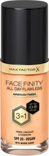 Max Factor Facefinity 3-In-1 D-5 Free foundation - C70 Warm Sand