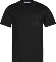 T-shirt Korte Mouw CALVIN KLEIN JEANS  MIX MEDIA POCKET TEE