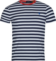 T-shirt Korte Mouw Polo ralph lauren  T-SHIRT AJUSTE EN COTON MARINIERE
