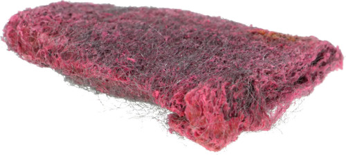 Merkloos Ibex Zeepwolsponsjes - 3x - hardnekkig vuil - metaal - zilver/roze