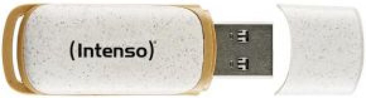 Intenso Green Line USB flash drive 128 GB USB Type-A 3.2 Gen 1 (3.1 Gen 1) Beige, Bruin