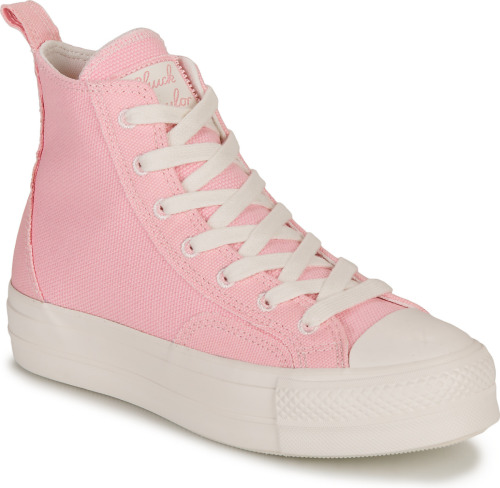 Hoge Sneakers Converse  CHUCK TAYLOR ALL STAR LIFT-SUNRISE PINK/SUNRISE PINK/VINTAGE WHI