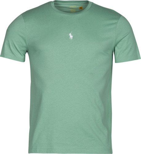 Polo ralph lauren regular fit T-shirt met borduursels essex green