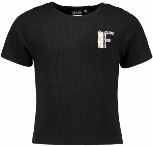 Like Flo T-shirt zwart