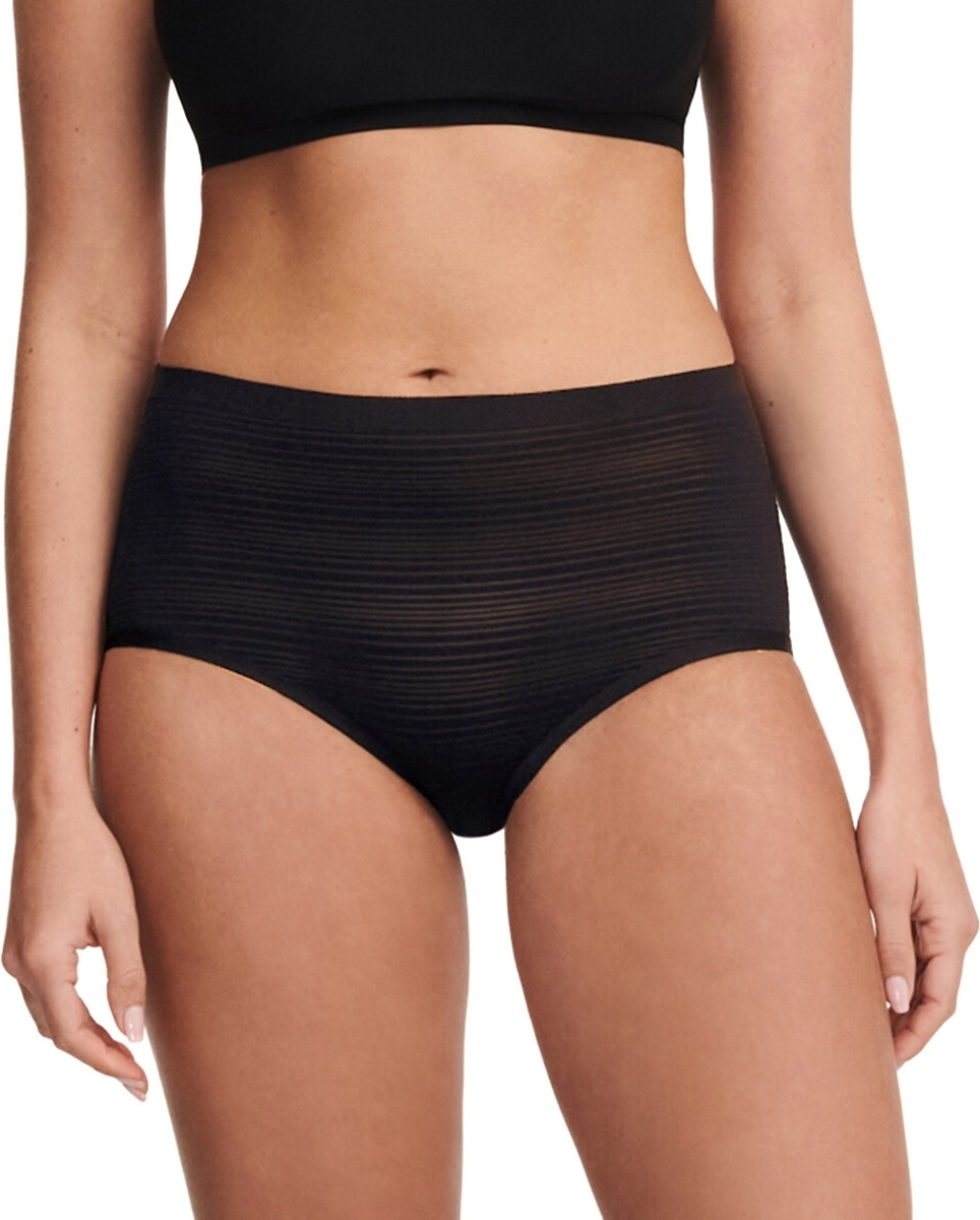 Chantelle one size maxislip Softstretch Stripes zwart