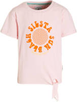 Me & My Monkey T-shirt Marjella met printopdruk roze