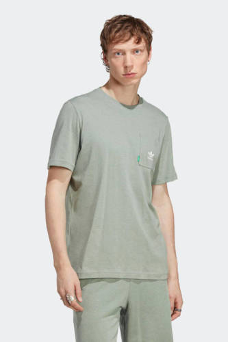 adidas Originals T-shirt Essentials+ grijsgroen