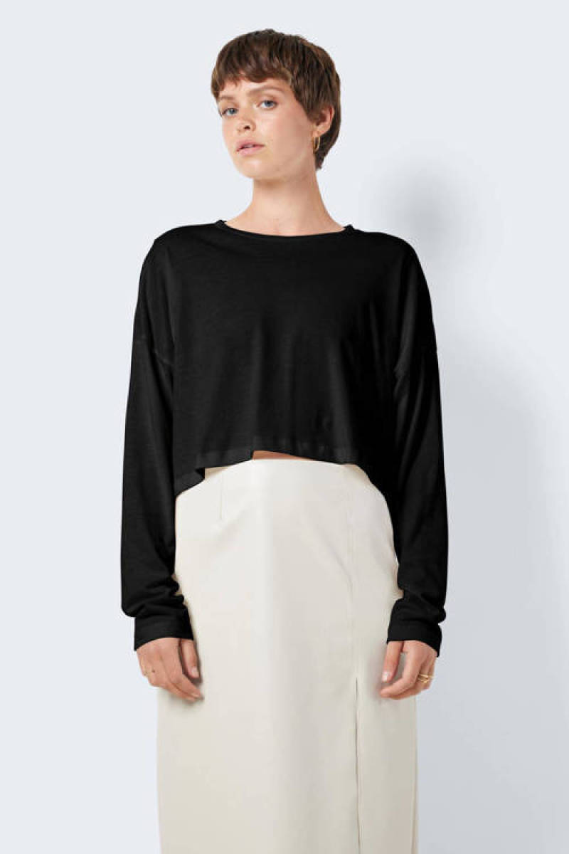 NOISY MAY crop top NMFRIDA zwart