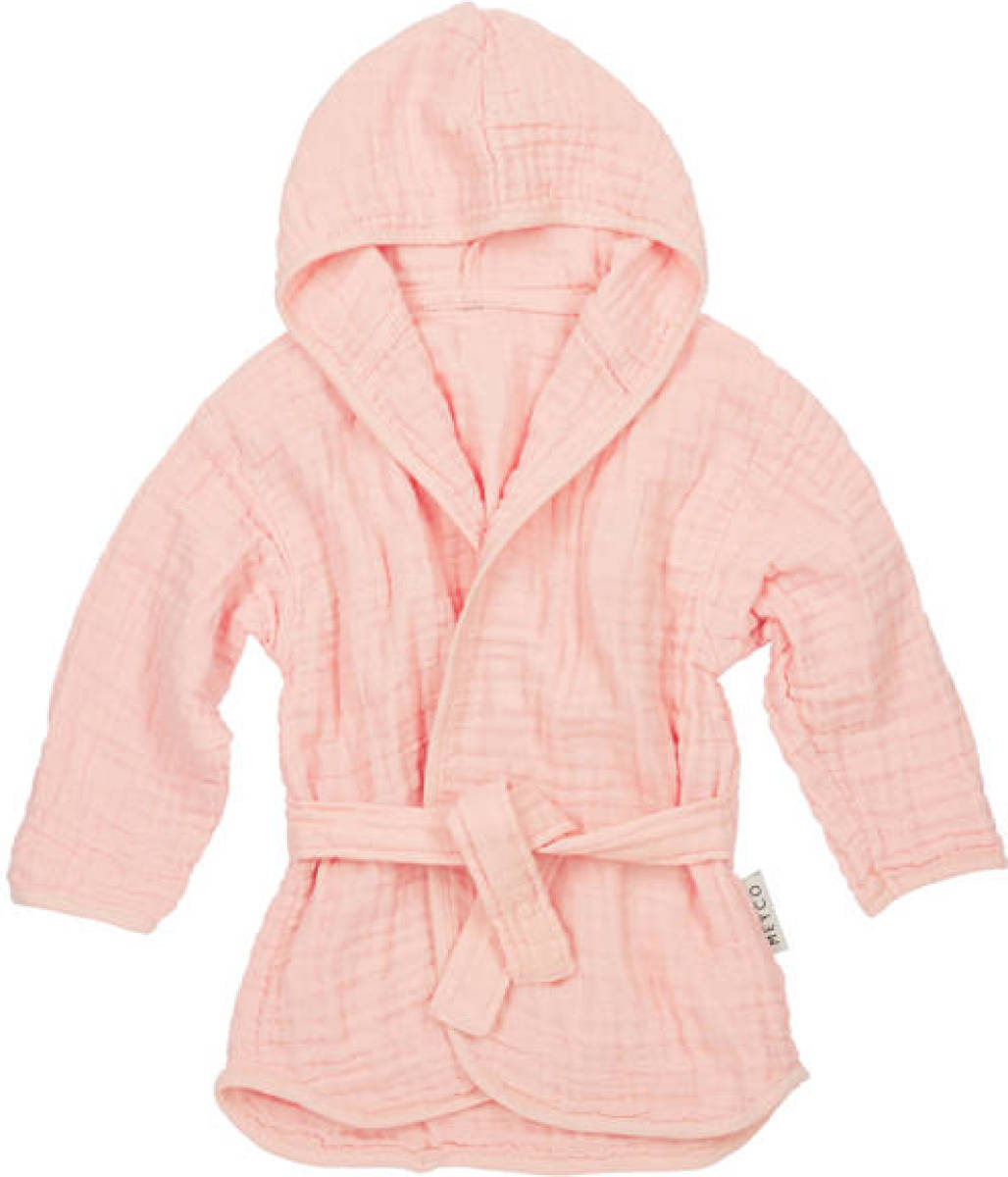 Meyco hydrofiele badjas soft pink
