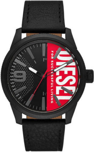 Diesel horloge DZ2180 Rasp zwart