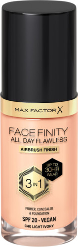Max Factor Facefinity 3-In-1 D-5 Free foundation - C40 Light Ivory