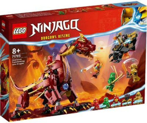 LEGO Ninjago Heatwave transformerende lavadraak 71793