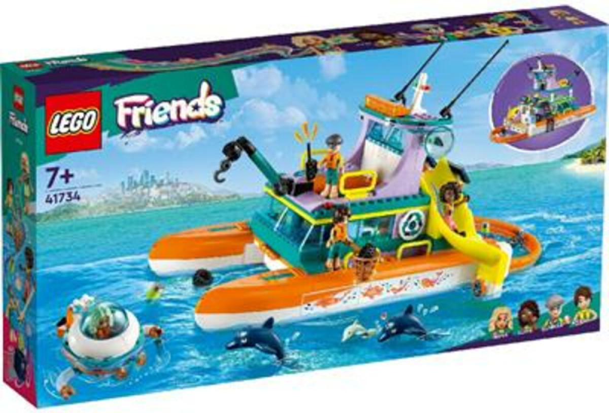 LEGO Friends Reddingsboot op zee 41734