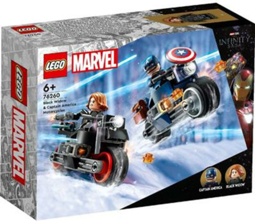 LEGO Marvel Avengers Black Widow & Captain America motoren 76260