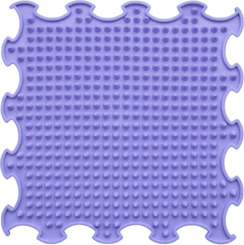 Ortoto Sensory Massage Puzzle Mat Spikes Lavendel