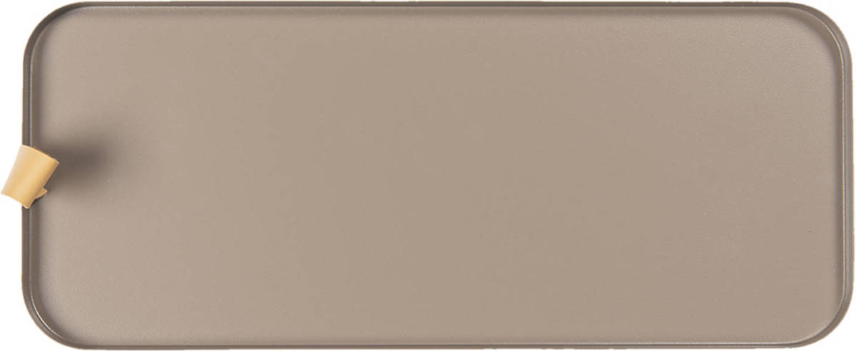HAES deco - Decoratief Dienblad Bruin 40x17x2 cm - van Metaal