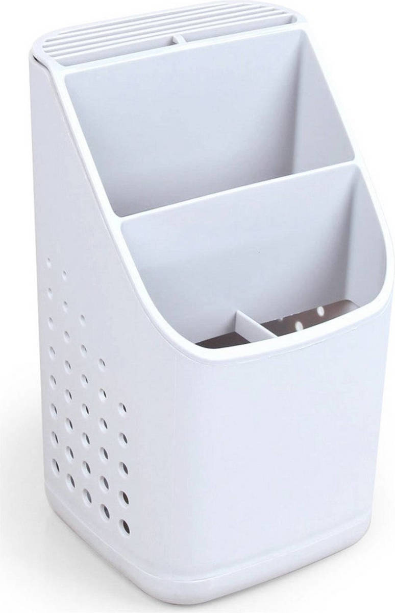 Bestek afdruiper Quttin Wit Plastic (23 x 13,5 x 12,5 cm)