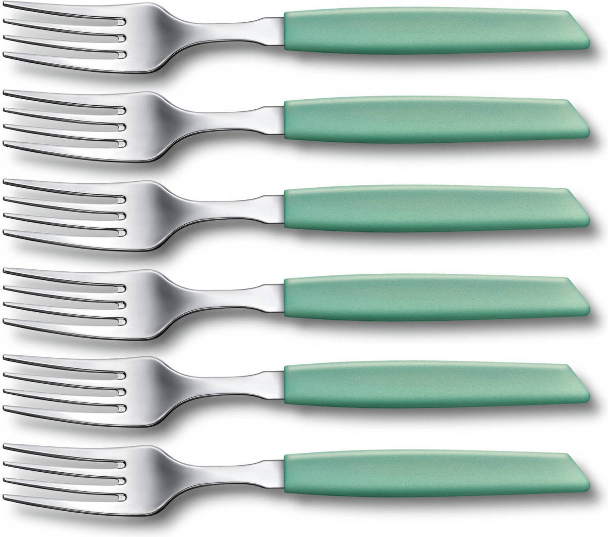 Victorinox Swiss Modern vorken - 6-delig - mint groen