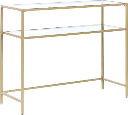 Beliani ALINE - Consoletafel-Goud-Veiligheidsglas