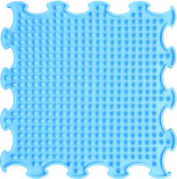 Ortoto Sensory Massage Puzzle Mat Spikes Azuurblauw