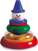 Tolo Toys Tolo Classic Stapeltoren Clown - 6-delig