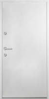 VidaXL Voordeur 90x200 cm aluminium wit