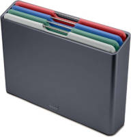 Joseph Joseph - Coast Snijplanken, Set van 4 Stuks, Graphite - Joseph Joseph Folio