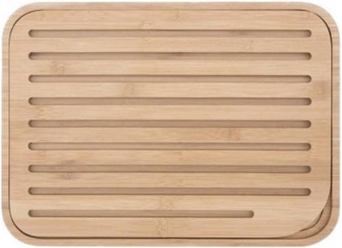 Pebbly - Broodplank, Bamboe, Wit, 35 x 25 cm - Pebbly