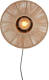 Light & Living - Wandlamp LYRA - 31x31x31cm - Bruin