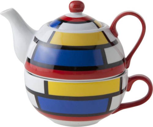 Cosy & Trendy Theepot Mondriaan 300 ml