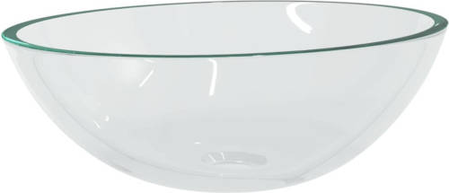 VidaXL Wasbak 50x37x14 cm glas transparant